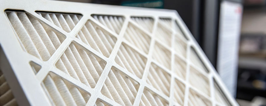 What are MERV ratings and why do they matter - closeup of HVAC filter
